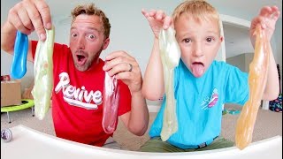 FATHER SON SLIME ATTACK! / Battle With Slime!