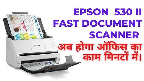 Best Epson DS-530 II Color Duplex Document Scanner