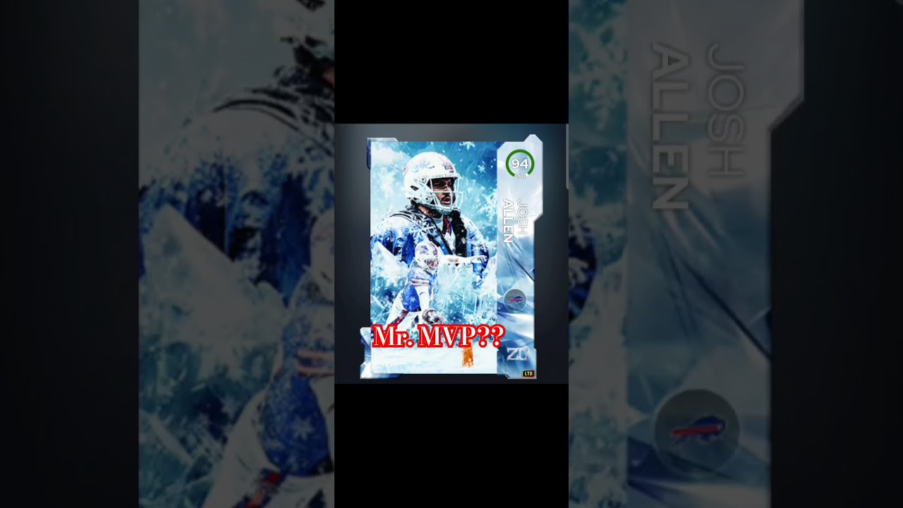 QB Josh Allen LTD Present Player 