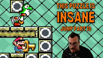 What in the world is this puzzle?! - Barb Plays Super Mario World Hack JUMP Part 10