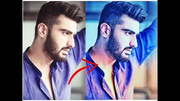 blue Light effect _ Snapseed tutorial