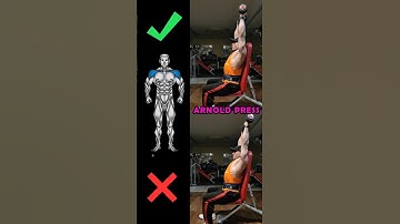 "Avoid These Arnold Press Mistakes for Better Shoulder Gains! 💪"