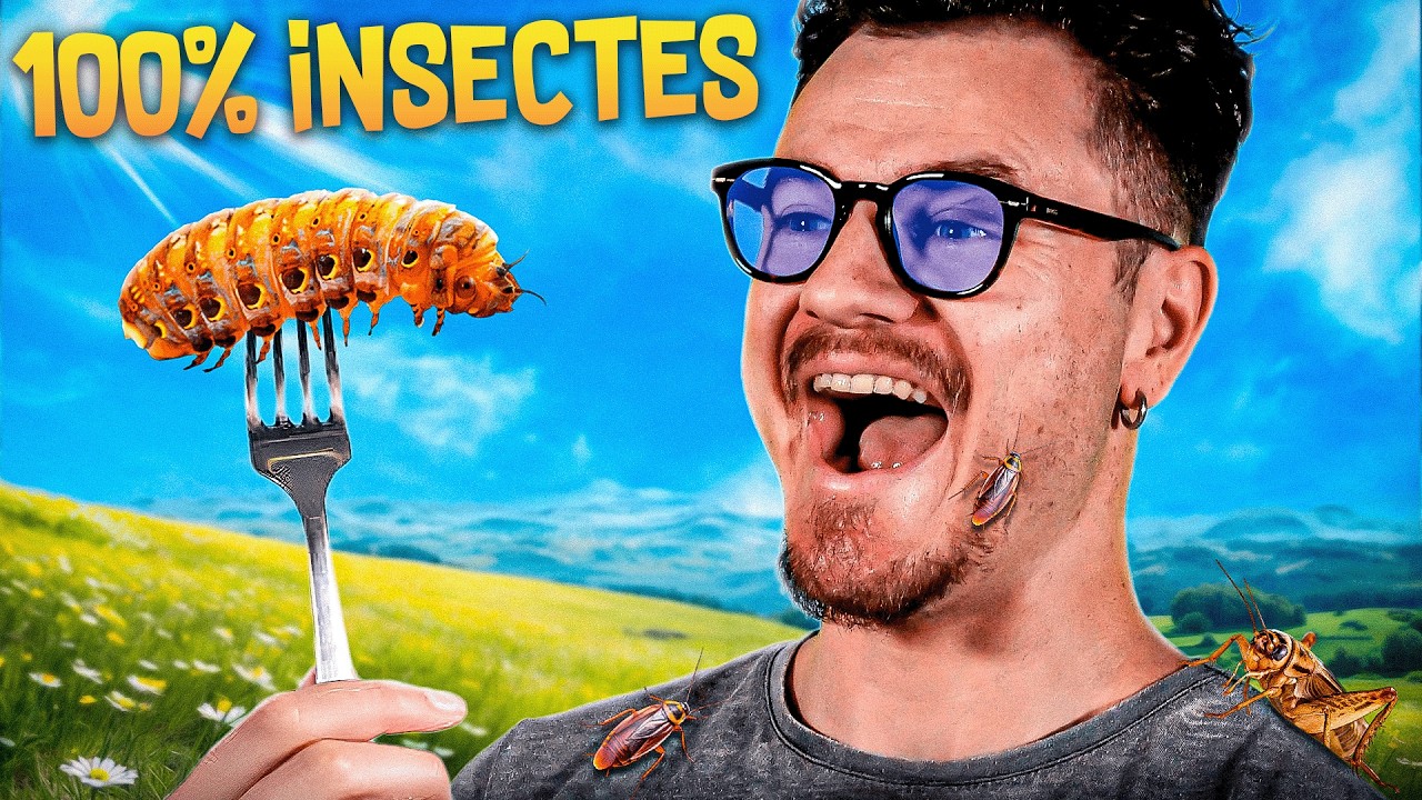 Manger que des Insectes pendant 1 an : ÇA FAIT QUOI ?!