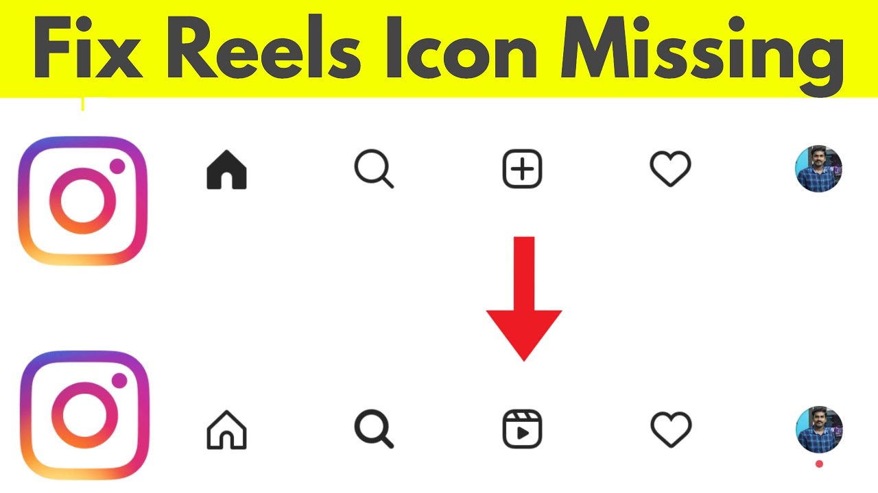 Fix instagram reels option not showing, instagram reels icon missing