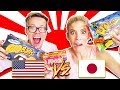 AMERICAN HALLOWEEN CANDY VS. JAPANESE HALLOWEEN CANDY FOOD CHALLENGE! (Day 289