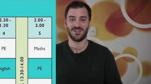 Transition Series | School Timetable