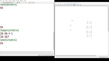 How to create matrices in latex or tex file (Part-2)