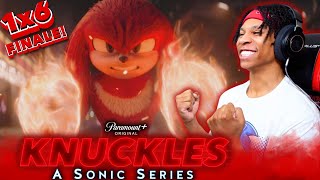 KNUCKLES 1x6 FINALE REACTION!!! | What Happens In Reno, Stays In Reno | Sonic The Hedgehog