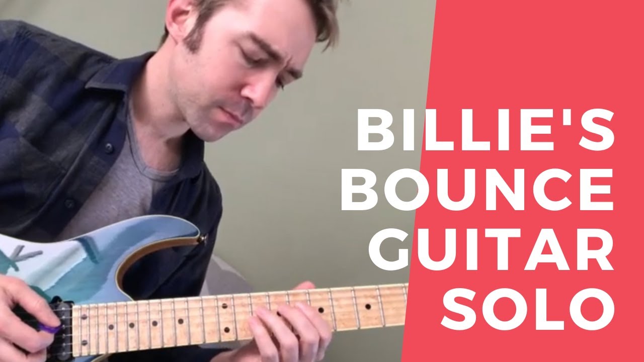 Billie's Bounce - Jazz Blues Guitar w/tabs