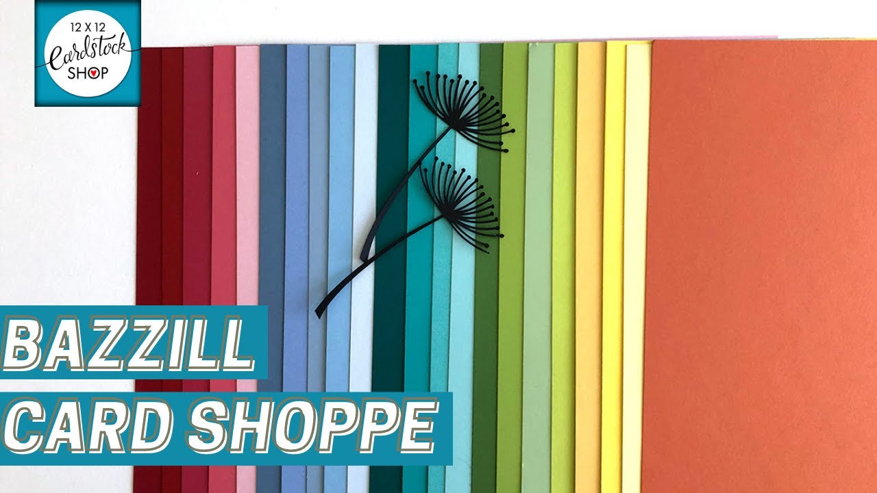 ICY MINT - Bazzill Card Shoppe 100 lb Cardstock