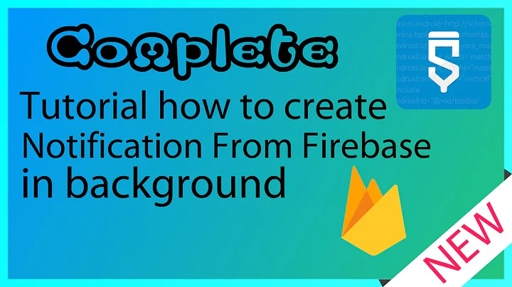 notification in background from firebase in sketchware (complete Tutorial)