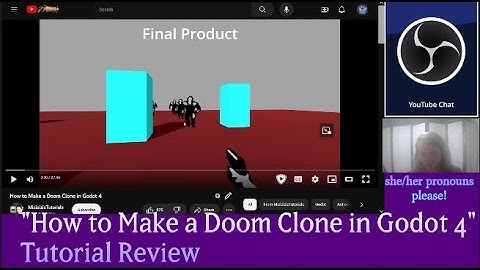 "How to Make a Doom Clone in Godot 4" Tutorial Review part 2