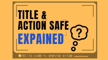 Use of Title-Safe Area & Action-Safe Area | Adobe AfterEffects Tutorial
