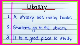 10 lines on Library in English | Few lines about Library in English | Library Essay