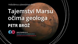 Petr Brož, Tajemství Marsu očima geologa