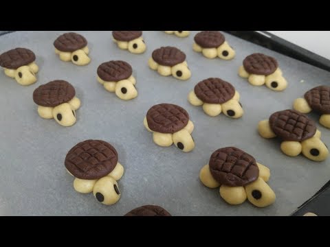 Cocuklari Eglendiren Sekilli Kaplumbaga Kurabiye Tarifi Bilik Ailesi Kurabiye Tarifleri Youtube