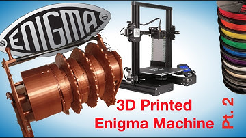 3D printed Enigma Machine (part 2)
