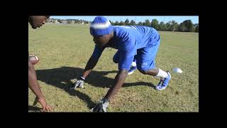 Monsters D-Line 4 Point Stance Video
