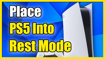 How to Put PS5 into Rest Mode without Controller or Turn Off (Fast Tutorial)