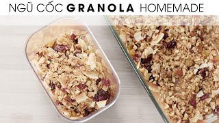 Cách Làm Granola Ngũ Cốc Healthy Cho Bữa Sáng Homemade Granola Vy Florida