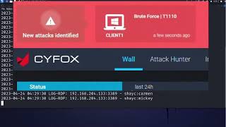 CYFOX XDR Brute Force Detection DEMO AI-Driven, End-to-End Cybersecurity Solutions for Your Business