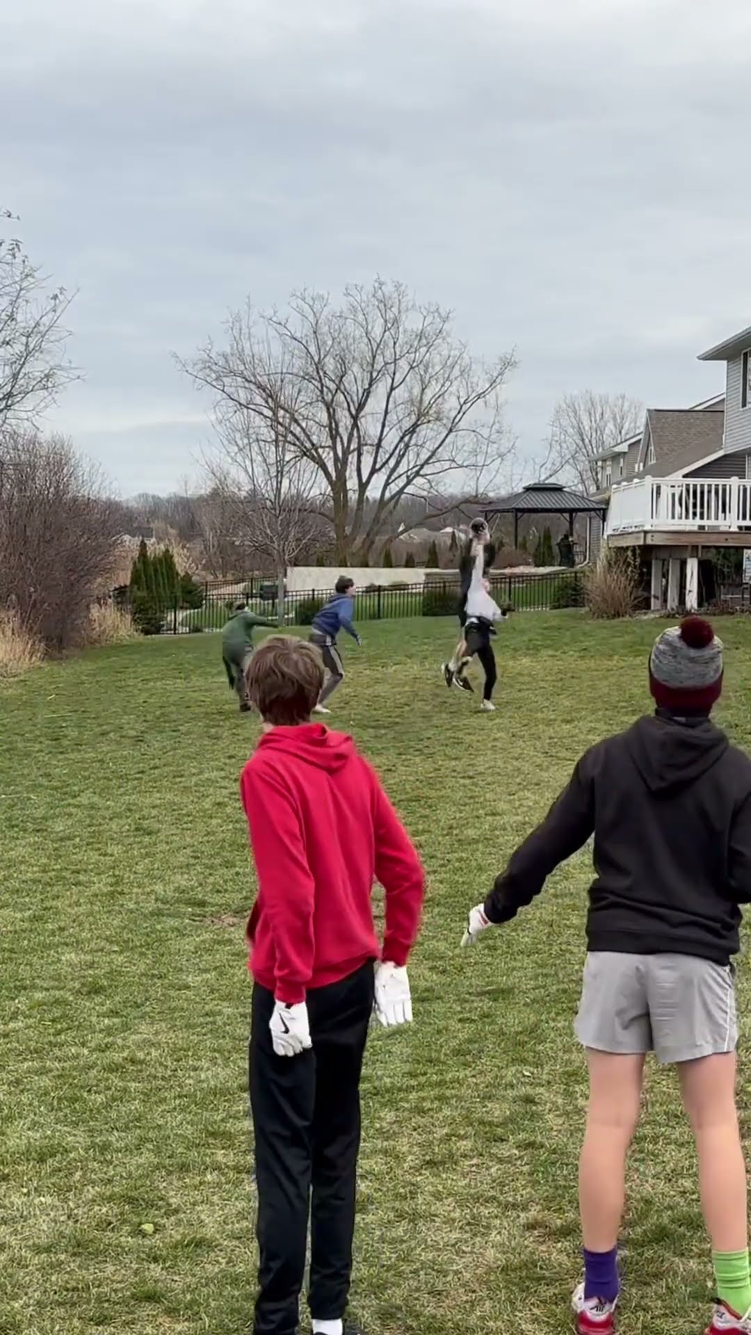 Nick Mosses Sam for the crazy touchdown?!! #nfl #football #sports #shorts #fyp #viral
