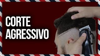 CORTE MARCADO E AGRESSIVO