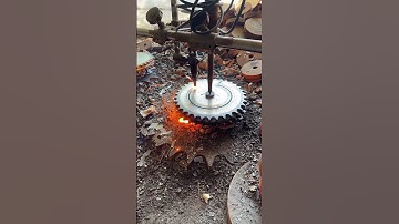 Make sprocket cutting process  Good tools and machinery make work easy 1920p 30fps H264 128kbit AAC