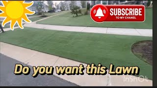 Do you want this Lawn. Spring Lawn Care.