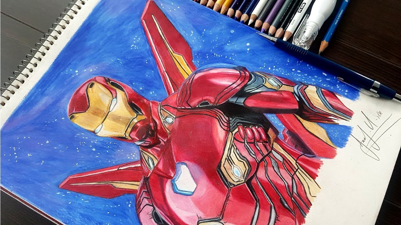 Iron Man Speed Drawing — The Art Gear Guide