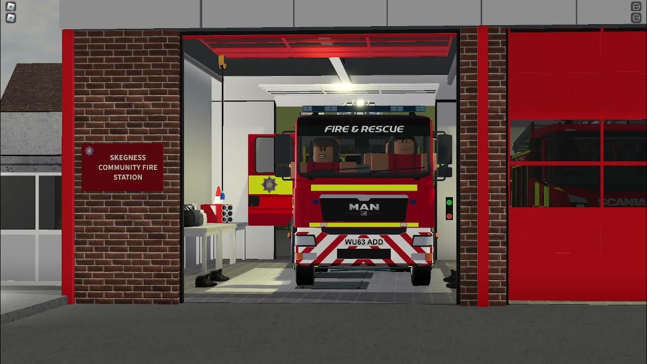 Lincolnshire Fire And Rescue Skegness Fire Station EC30P1 Turnout YouTube