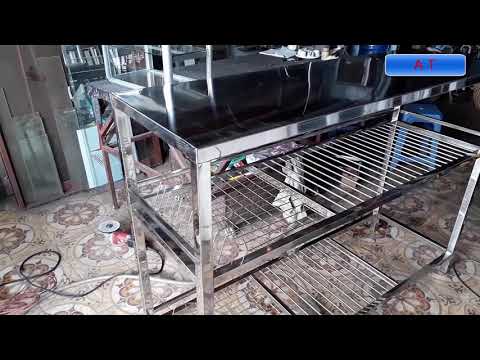 HÀN INOX - KỆ INOX NHÀ BẾP MỚI NHẤT 2018