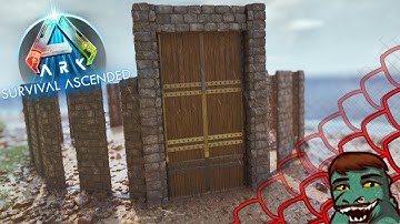 Building A TAMING PEN! | ARK: Survival Ascended [The Island EP 9]