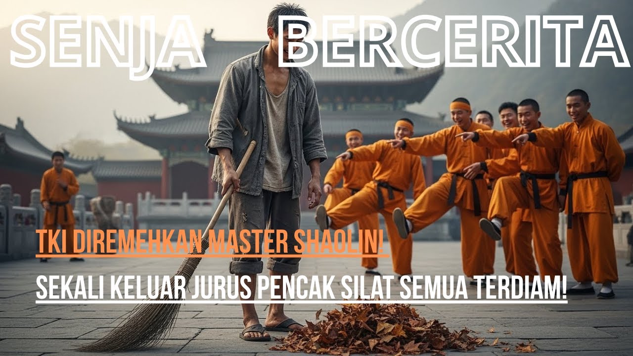 TKI DIREMEHKAN MASTER SHAOLIN! Sekali Keluar Jurus Pencak Silat Semua Terdiam!