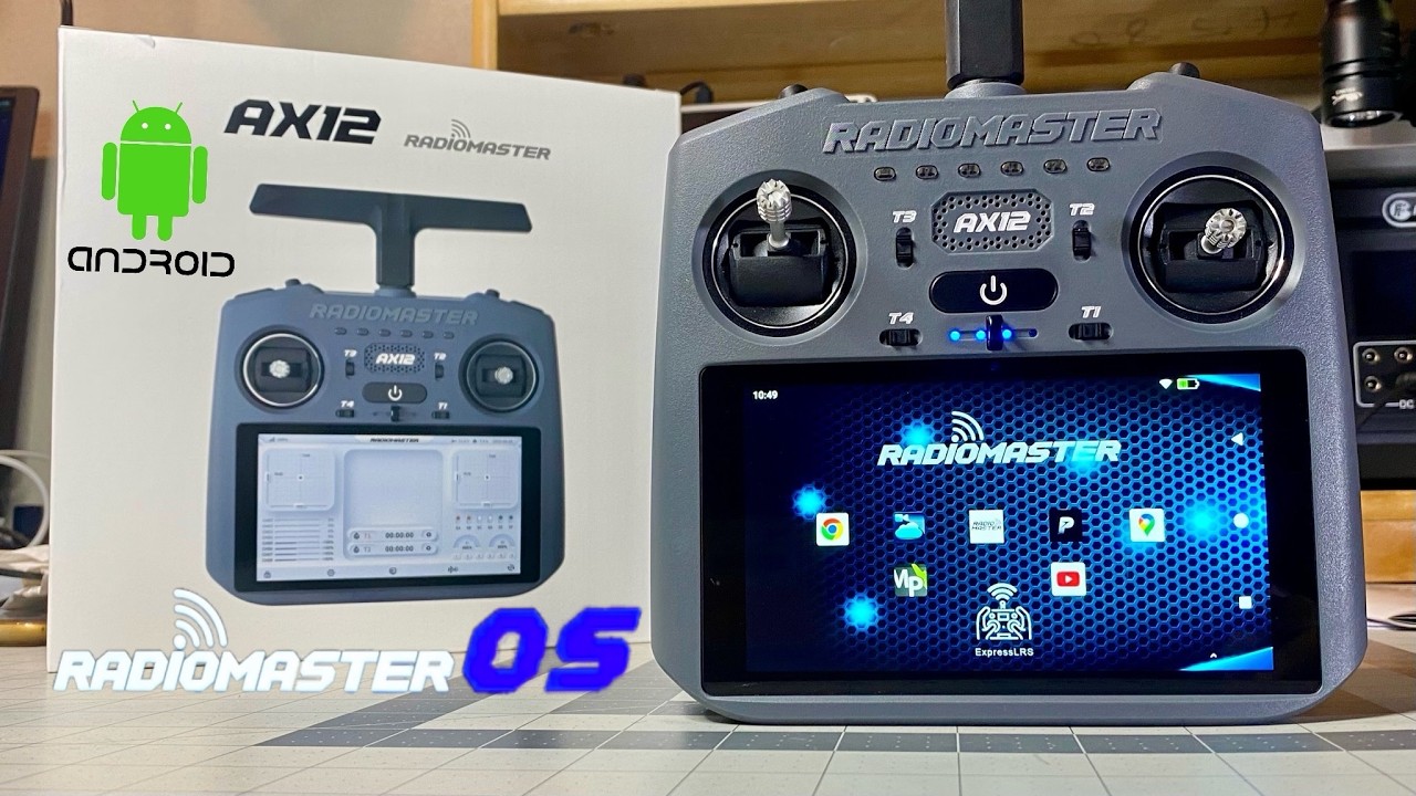 BRAND NEW!!!  RadioMaster AX12  Android Operating System with RadiomasterOS!!!