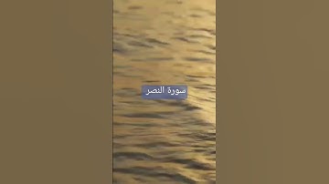 سورة النصر - الشيخ ابراهيم الاخضر
