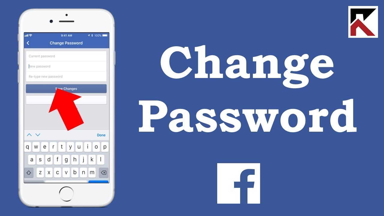 How To Change Facebook Password On Mobile App - YouTube
