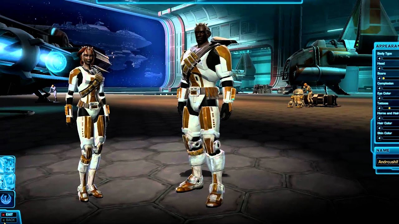 star wars the old republic character creation races star wars the old republic character creation races