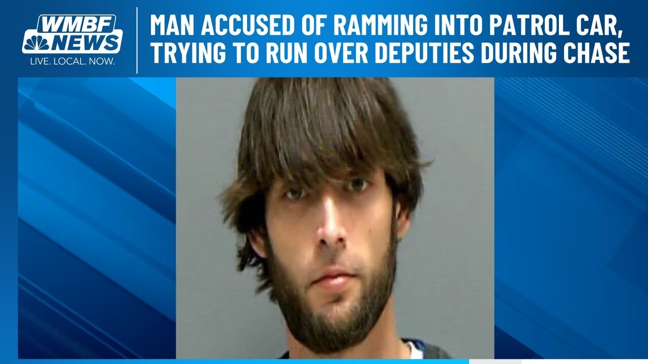 Man accused of ramming patrol car, tried to run over deputies in chase ...