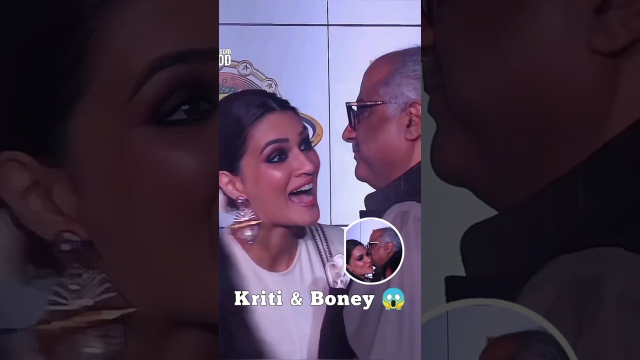Boney Kapoor & Kriti Sanon😱🔥|Event 