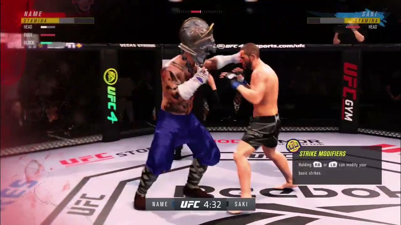 Lunge Hook KO!!! (UFC 4) YouTube