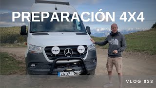 Offroad preparation for Mercedes Sprinter camper van | Vlog 33