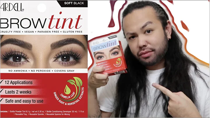 ARDELL BROW TINT REVIEW