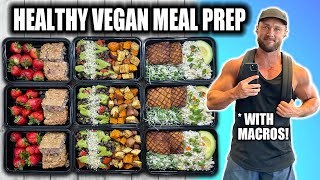 Healthy & Delicious Vegan Meal Prep | Macros Included