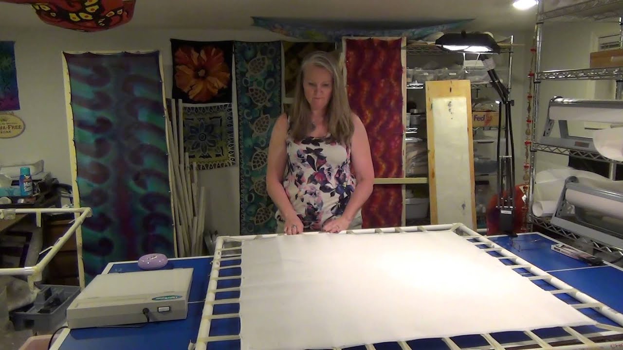 Transferring Patterns onto Silk