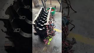 Isx Crank failure. #dieselmechanic #dieseltech #cumminspower #cummins