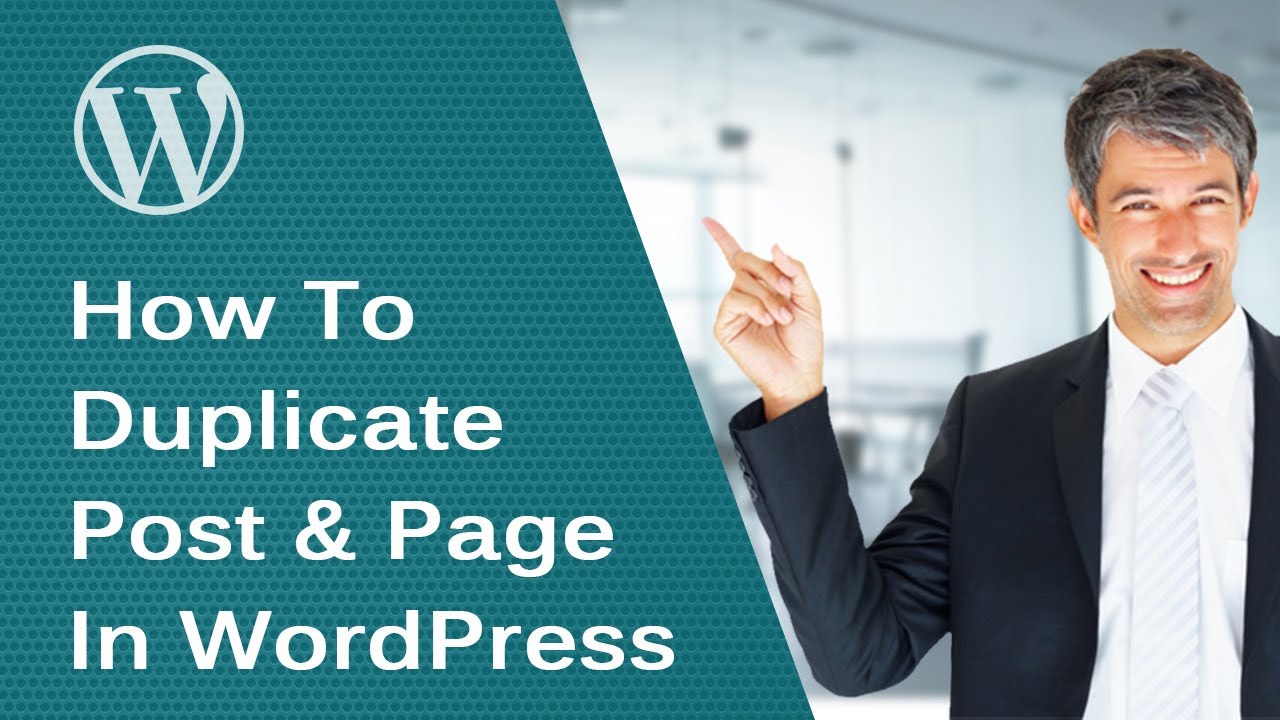How To Duplicate / Clone a WordPress Post or Page With One Click (With ...