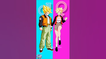 Dragon ball anime gender swap #shorts #dbs #goku #dragonball
