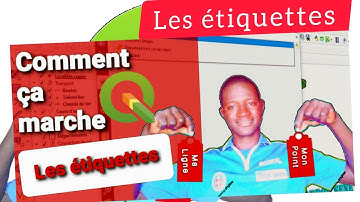 Les étiquettes dans Qgis | Format, Priorités-Obstacles et Rendu | Faire une carte