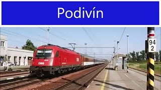 Vlaky Podivín - 27.7.2013 / Czech Trains Podivín